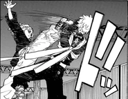 Takemichi blocks Mikey