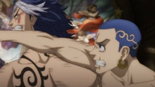 Hakkai punches Taiju