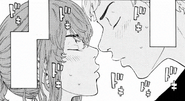 Takemichi and Hina nearly kiss