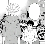 Shinichiro leaves Black Dragon to Mikey