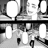 Hanma entertained by Kisaki