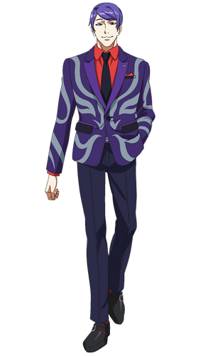 Tsukiyama anime design front view