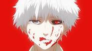 Kaneki accepting being a ghoul