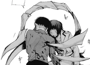 Mutsuki comforts Urie