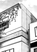 Angled view of Anteiku's exterior