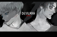 Ishida's illustration of Devilman Crybaby