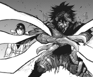 Juuzou uses Arata Joker to protect investigators