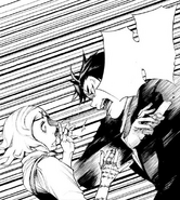 Takizawa argues with Juuzou.