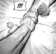 Mutsuki blocked Saiko's attack