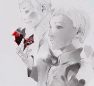 Young Tatara in Tokyo Ghoul √A Episode 5 Ending Kisetsu wa Tsugitsugi Shindeiku.