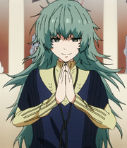 Takatsuki arrives late to her autograph session.