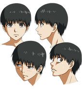 Kaneki quando criança.