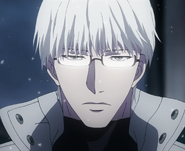 Arima's appearance in the anime.