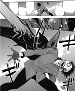 Urie's unstable F4 kagune.