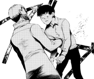 Tatara pierces Kaneki