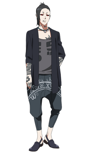 Uta anime design front view