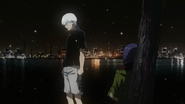 Kaneki telling Touka he will be joining Aogiri Tree.