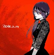 Seconde illustration sur la page Twitter de Sui Ishida