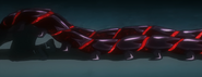 Kaneki's incomplete kakuja - twin centipede tails.