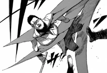 Le kagune de Miza en action.