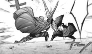Amon facing off against Takizawa