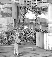 Anteiku in ruins after the raid