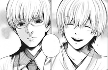 Haise thanking Arima