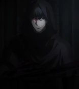 Amon as an artificial one-eyed ghoul.