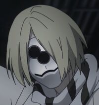 Hooguro's mask in the anime