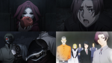 Tokyo Ghoul episodes 10, 11 and 12