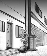 Side view of Anteiku's entrance