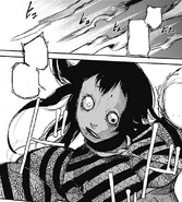 Amon attacking Shikorae with projectiles.