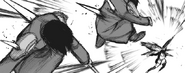 Projectiles produced by Touka's kagune
