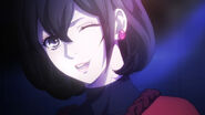 Sasaki dressed as a girl re anime