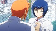 Taishi confronts Arima.