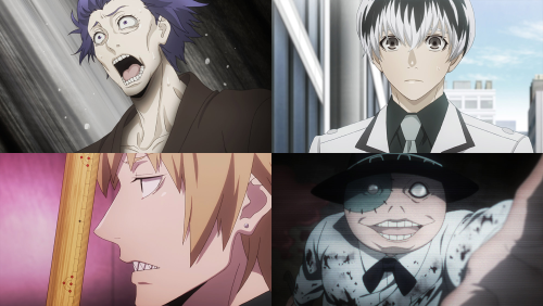 Tokyo Ghoul Episode 10,11, & 12 Uncensored and Censored Comparison