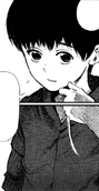 Kaneki as a child.