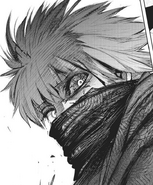 Kaneki as the One-Eyed King.