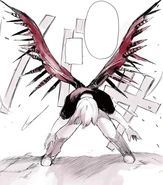 Le kagune de Kato dans le manga