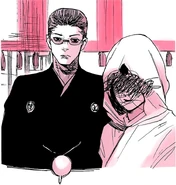 Matsuri and his Iyo Washuu, from the Tokyo Ghoul Flip Calendar.