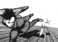 Urie kicks Roma.