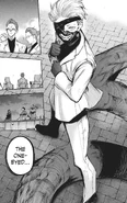 Kaneki's tail-like kagune.