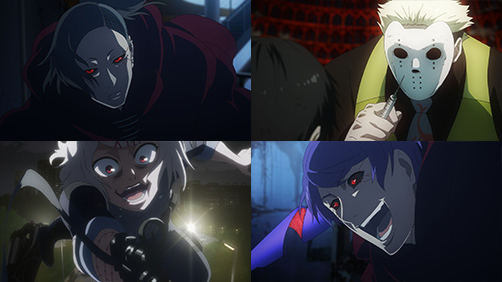 Tokyo Ghoul episodes 10, 11 and 12