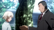 Shinohara's first meeting with Juuzou Suzuya.