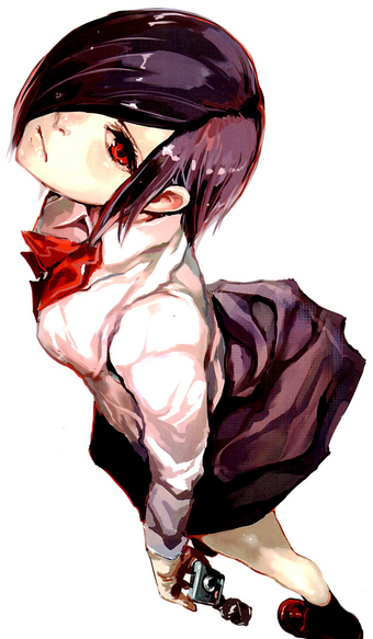 Featured image of post Touka And Kaneki Manga Kaede can be unlocked by collecting her card from the card death machine