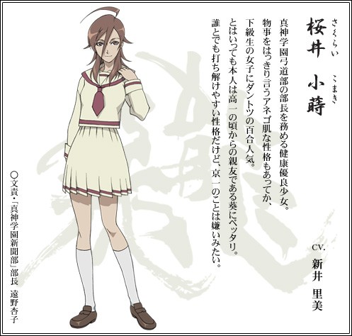 Komaki Sakurai | Tokyo Majin Gakuen Kenpucho: Tou Wiki | Fandom