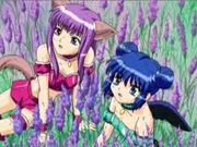 Mew Zakuro con Mew Mint