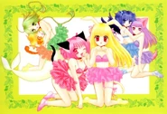 The Mew Mews with Berry.