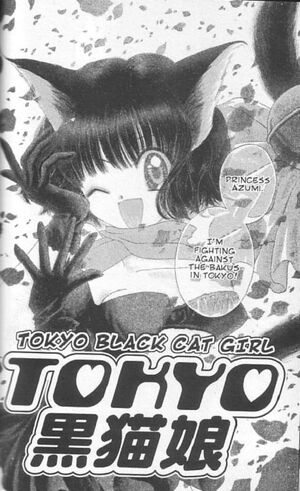 Tokyo Mew Mew Black Cat Girl page