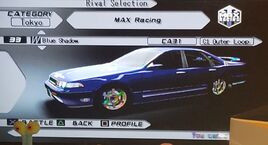 Blue Shadow's car